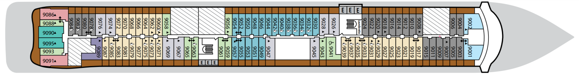 Deck 9 plan